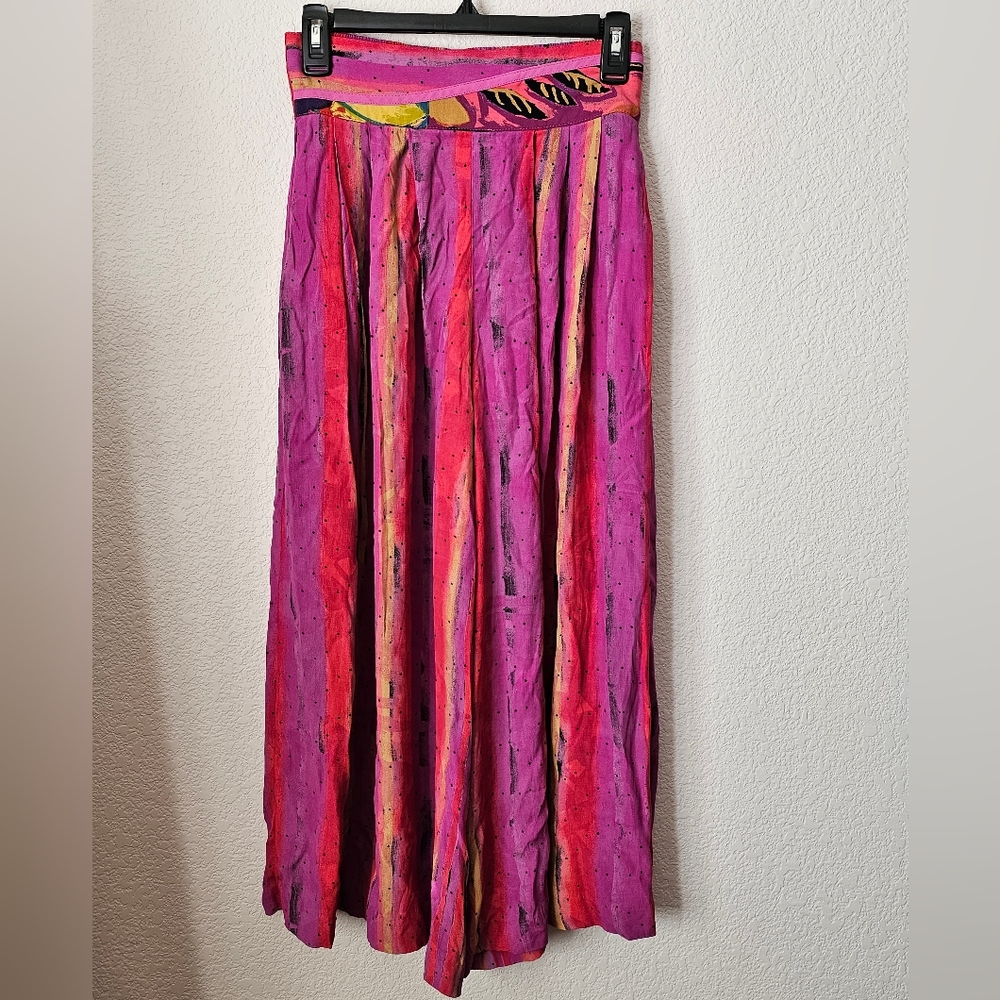 Vintage Marsha Brander for Componix size 4 multicolor wide leg pants